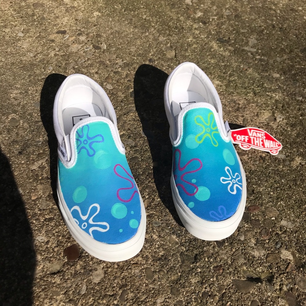 Custom Spongebob Vans - Picture 3 of 6